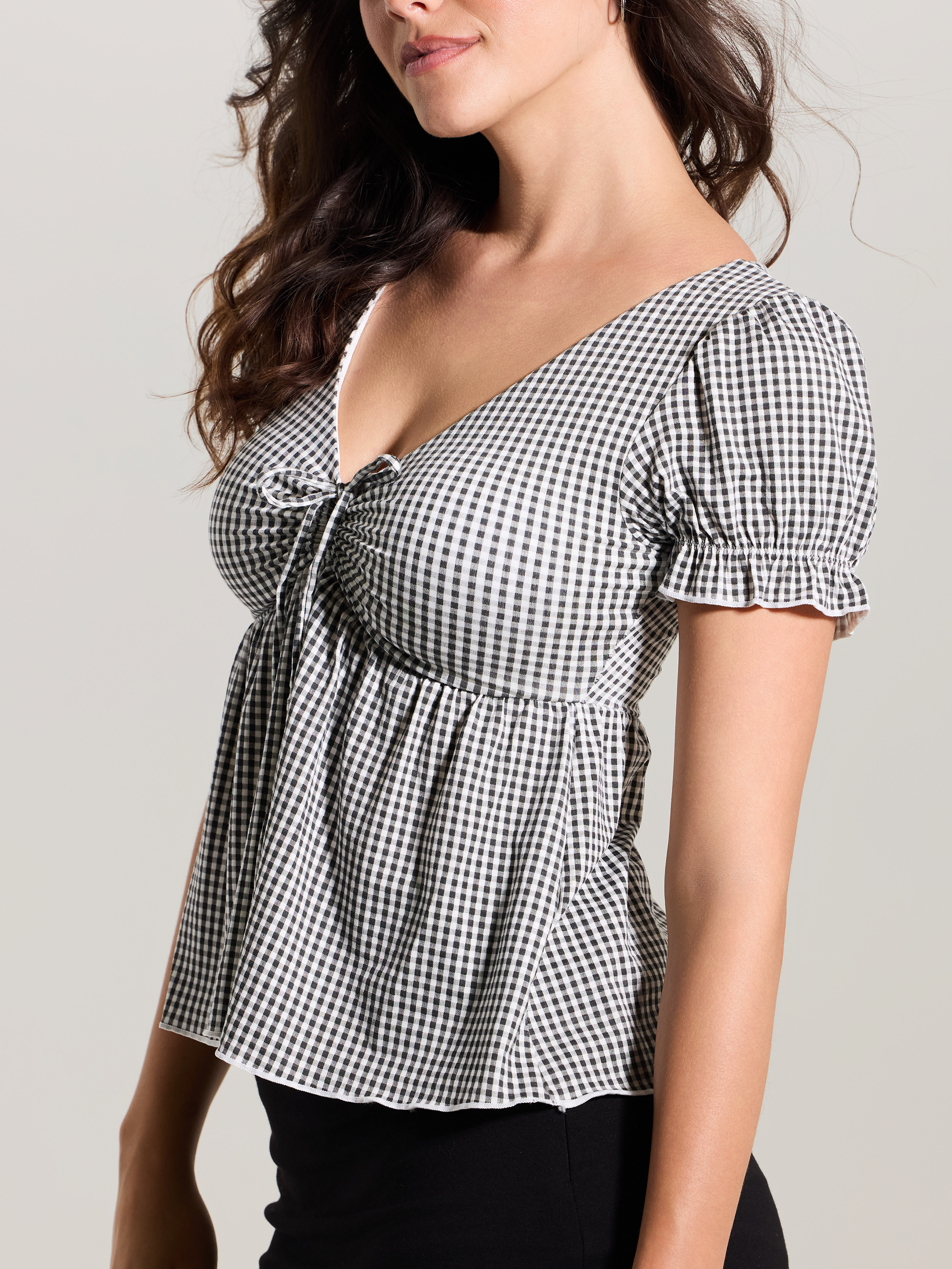 Black and White Gingham