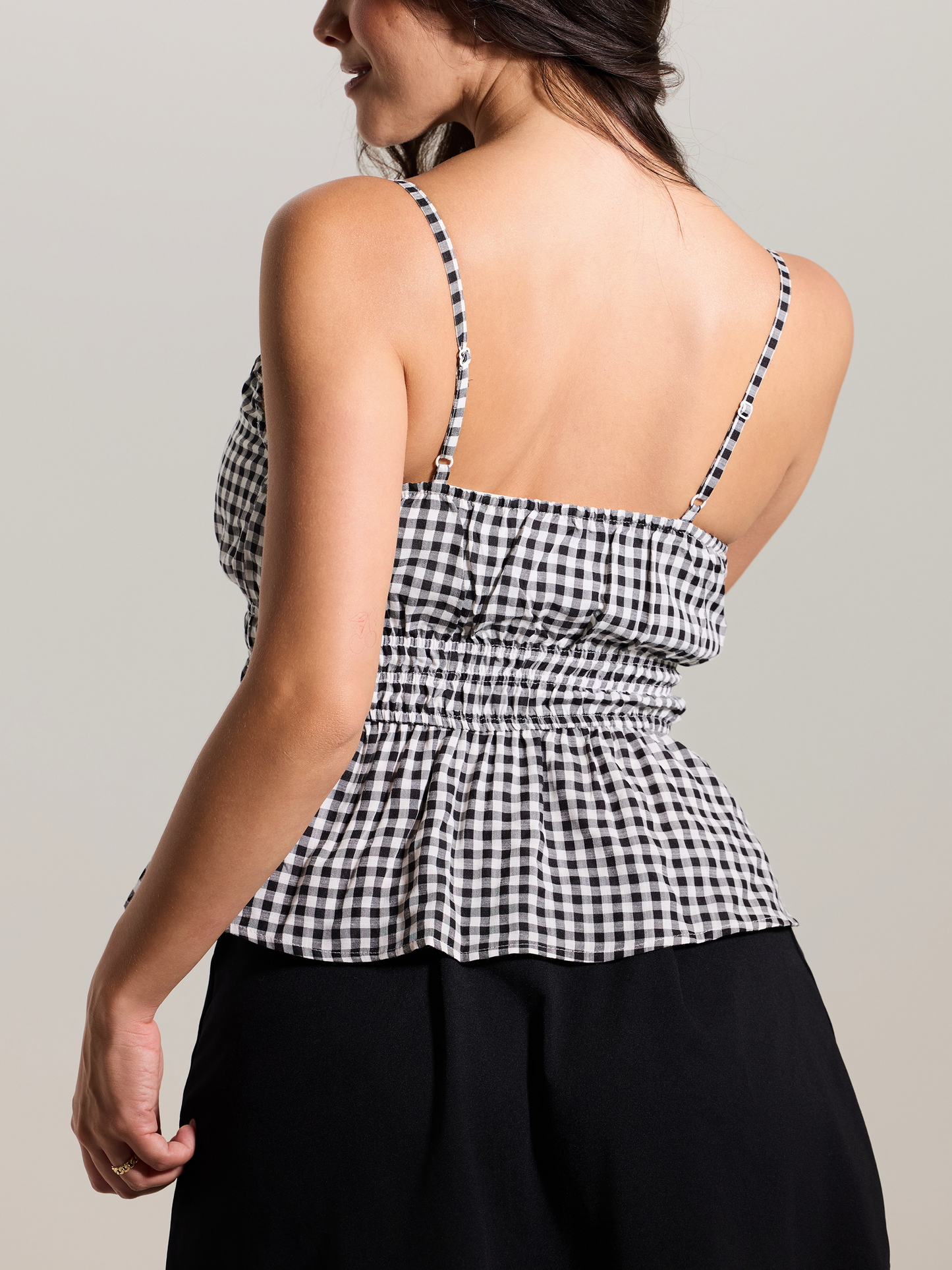 Black and White Gingham