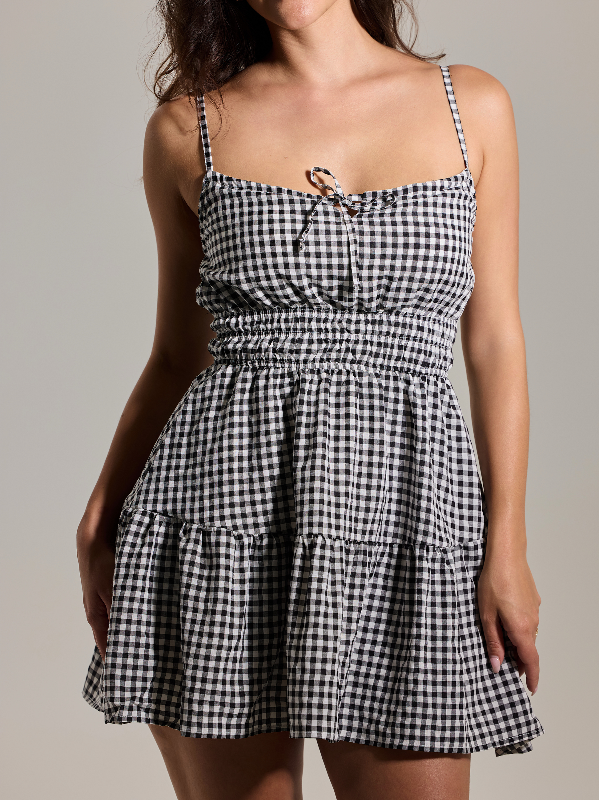 Black and White Gingham