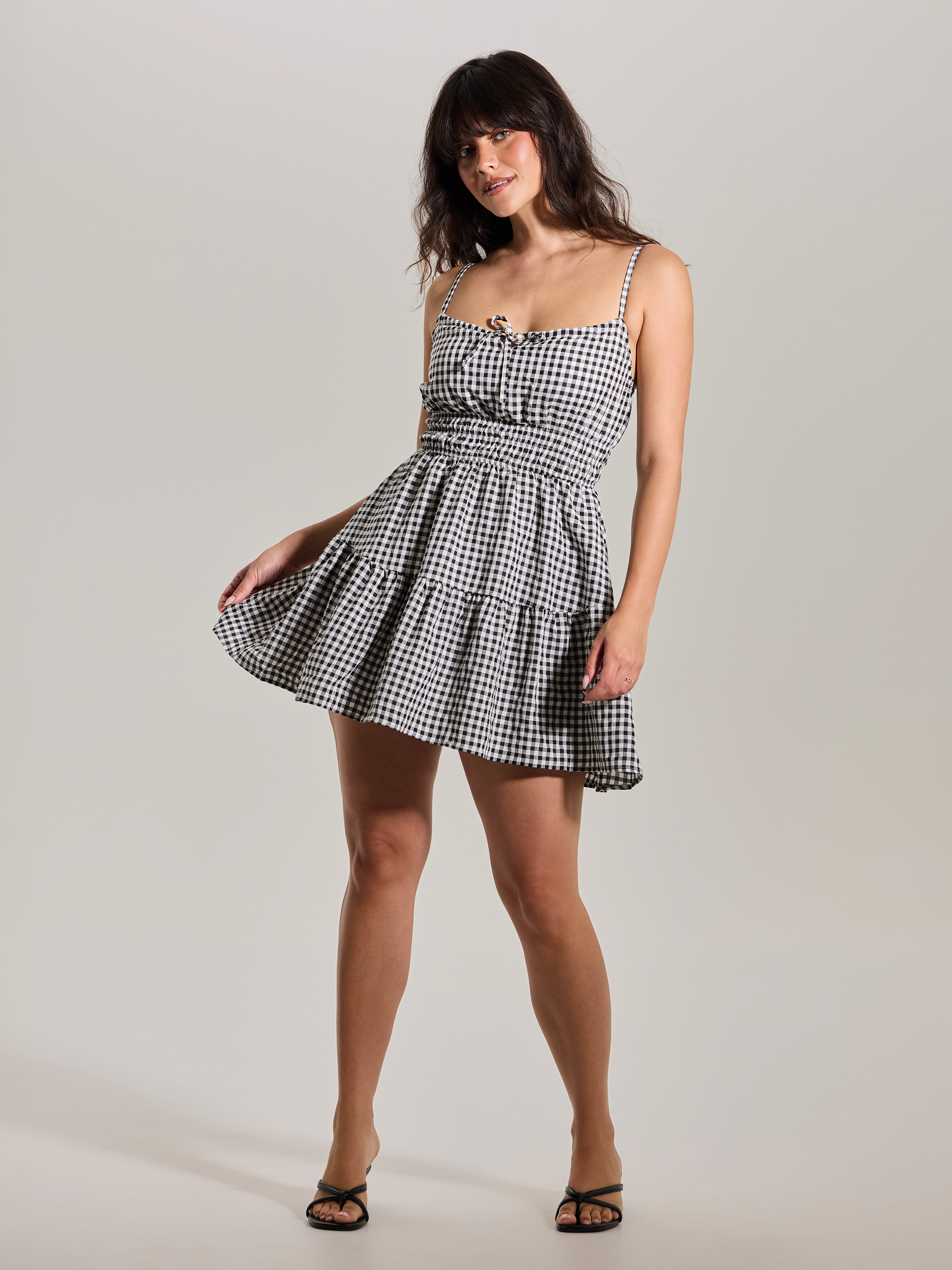 Black and White Gingham