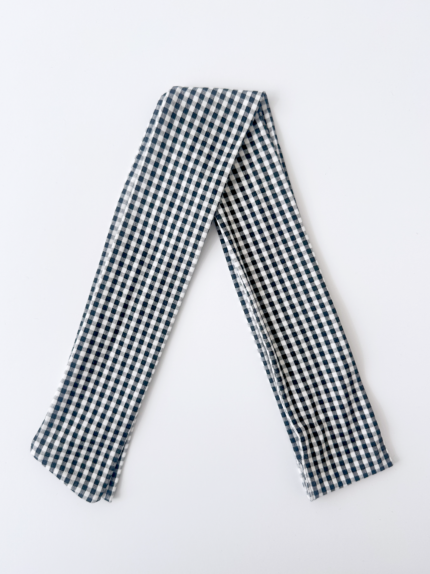 --Black and White Gingham