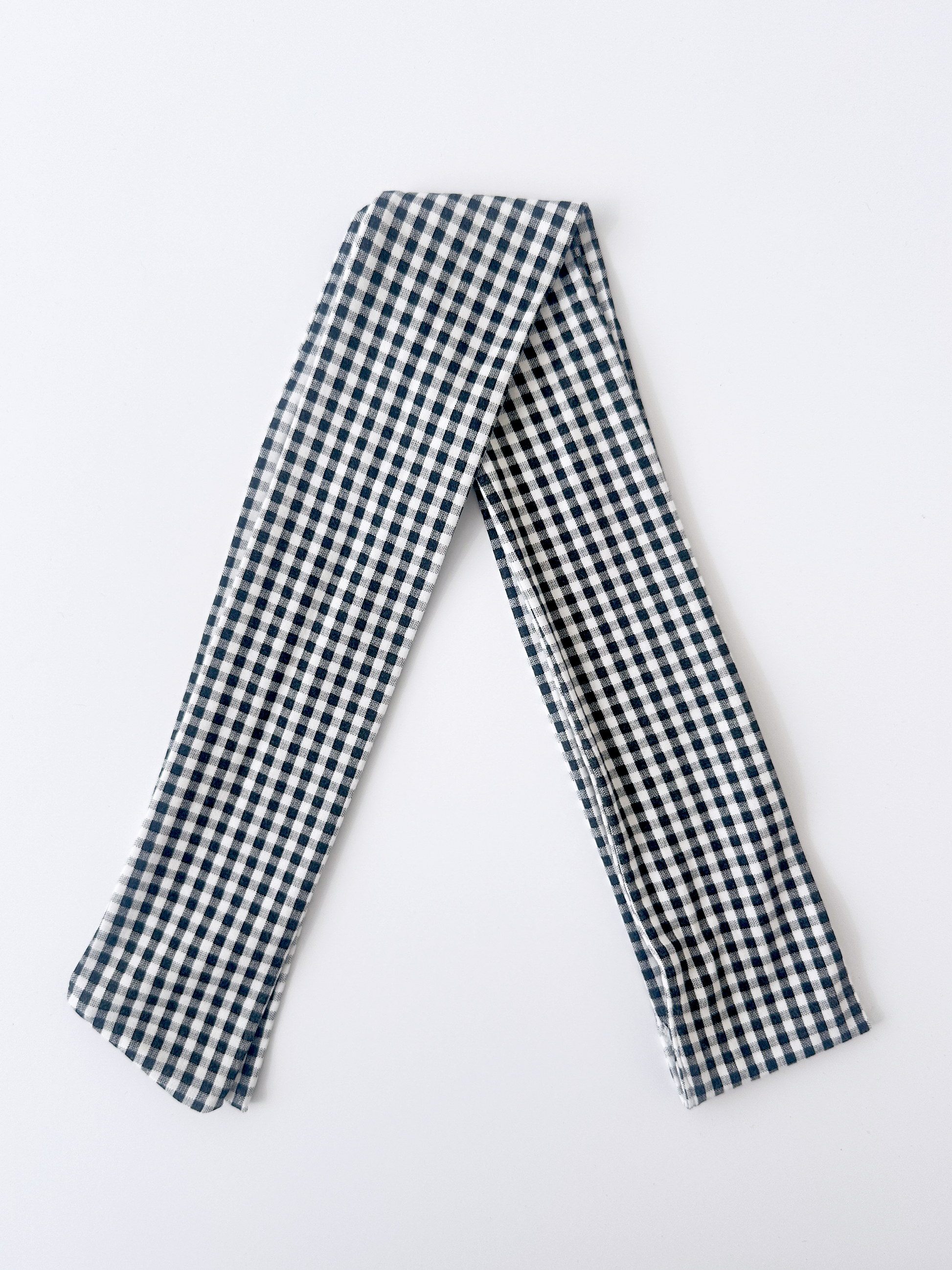 --Black and White Gingham