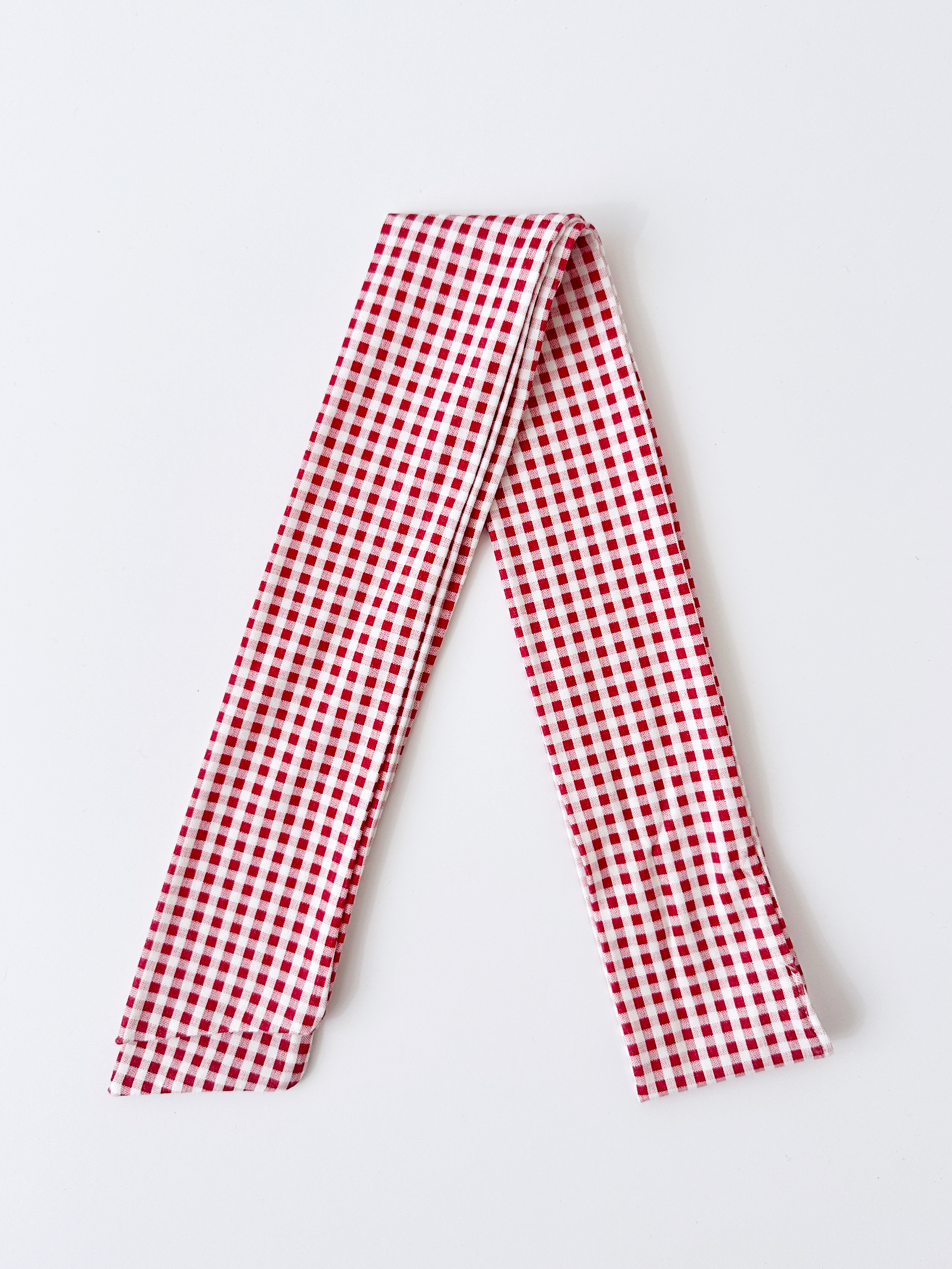 --Red and White Gingham