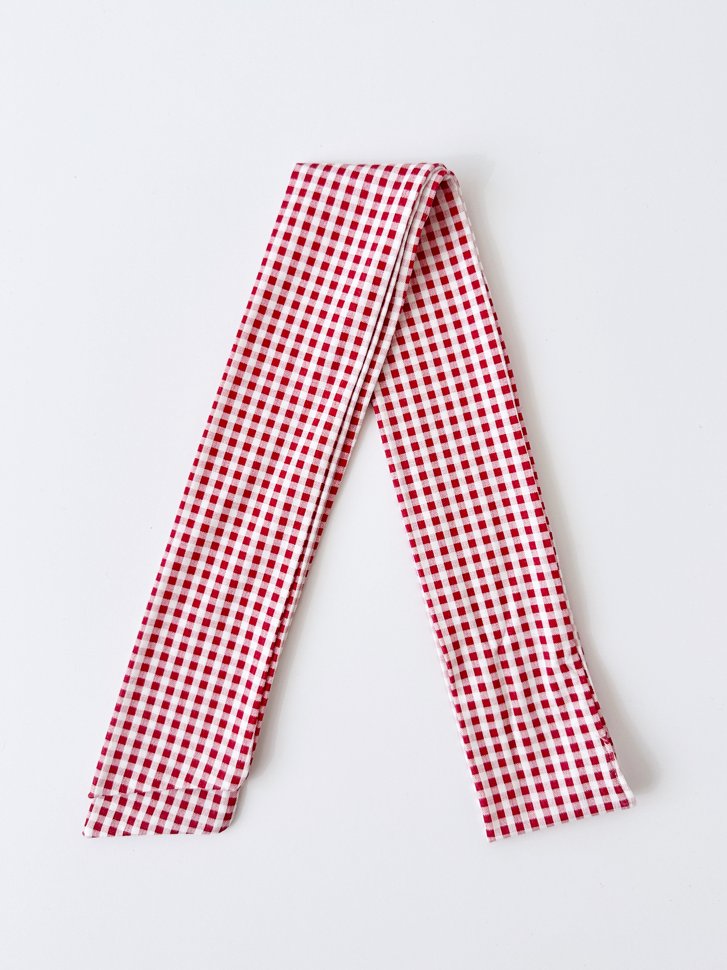 --Red and White Gingham
