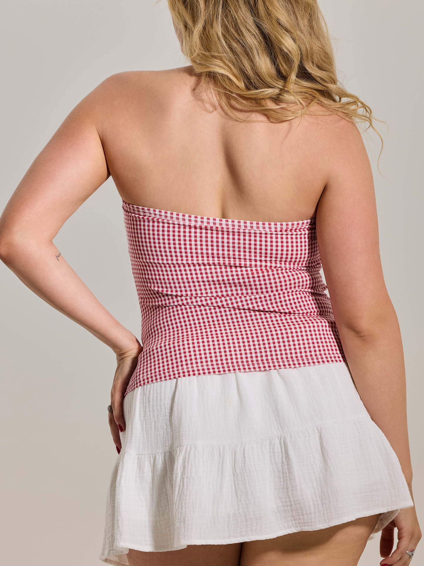 Red and White Gingham