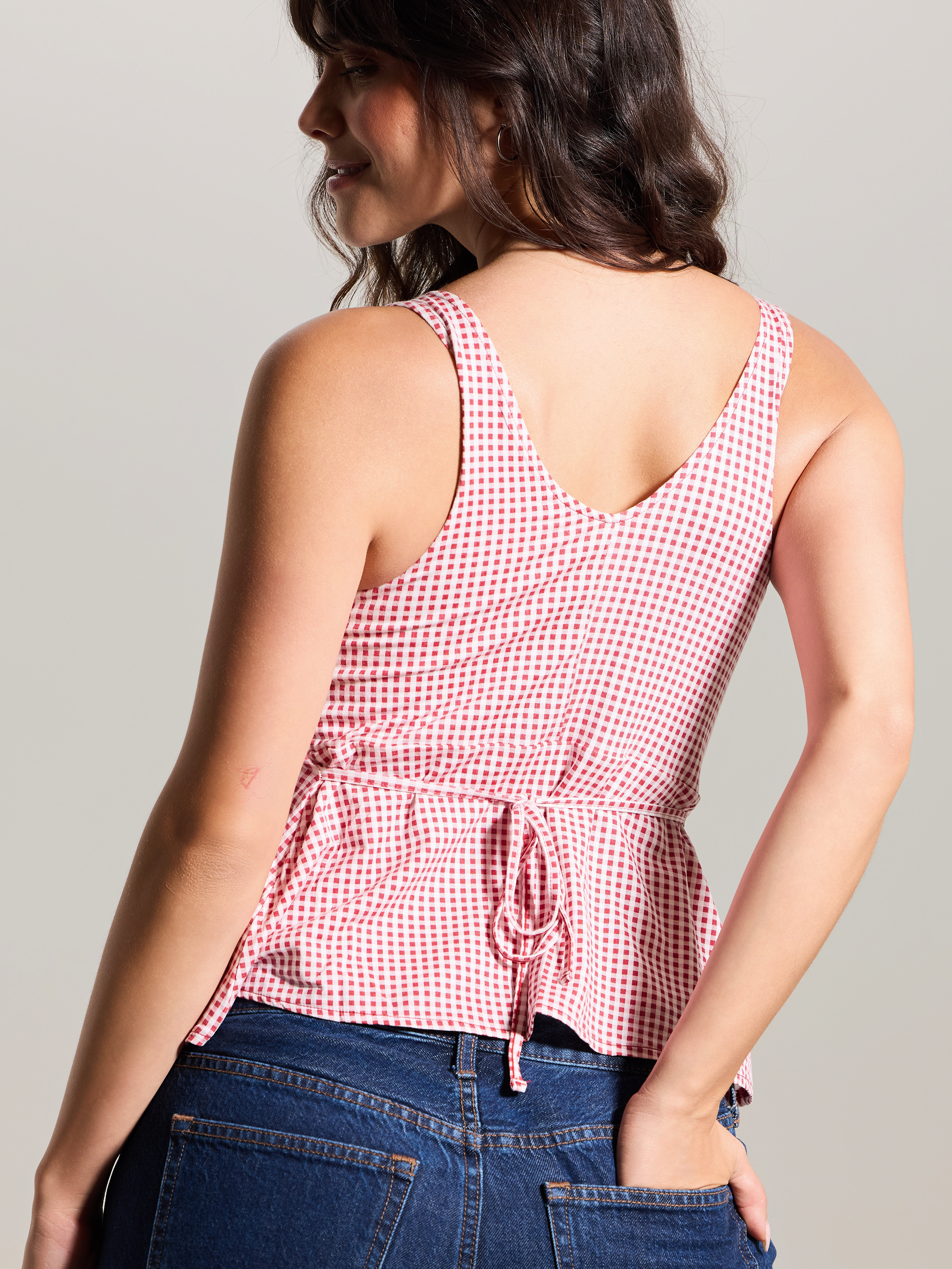 Red and White Gingham