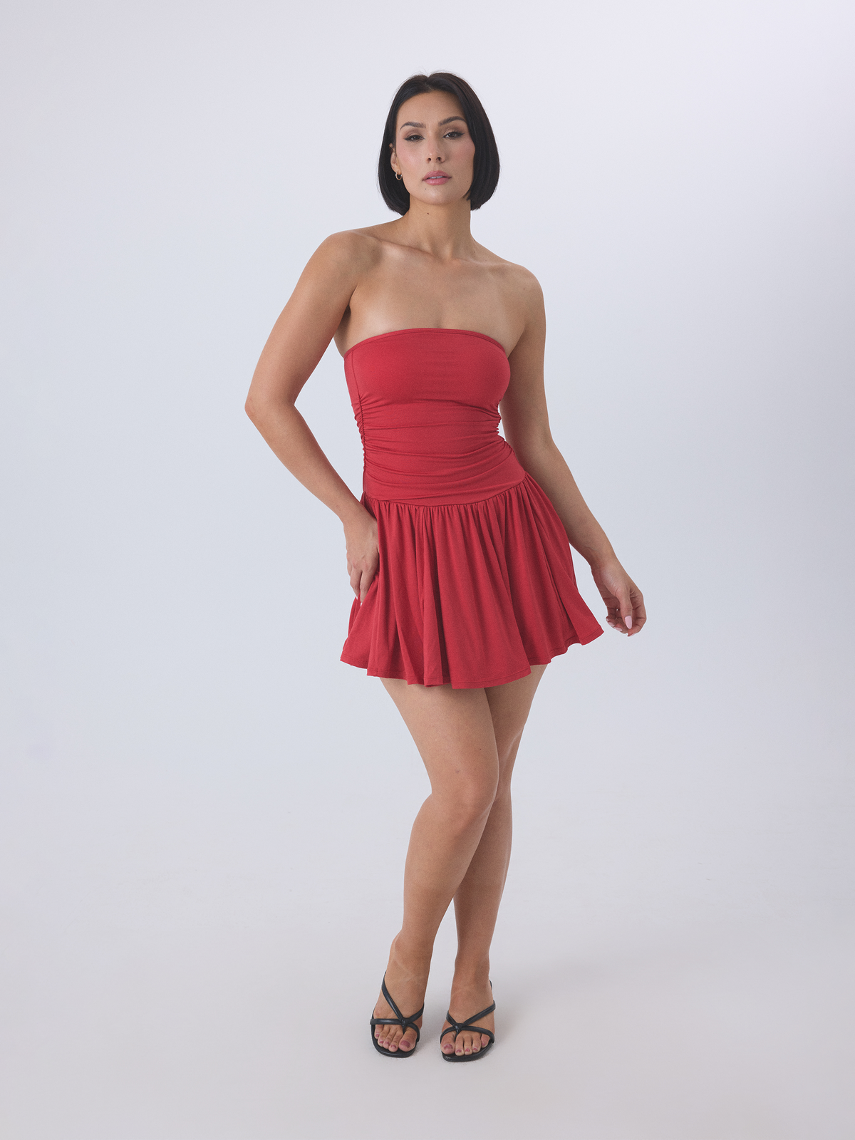 short dress no bra Soso Hyppolite | No bra or panties with this dress ladies