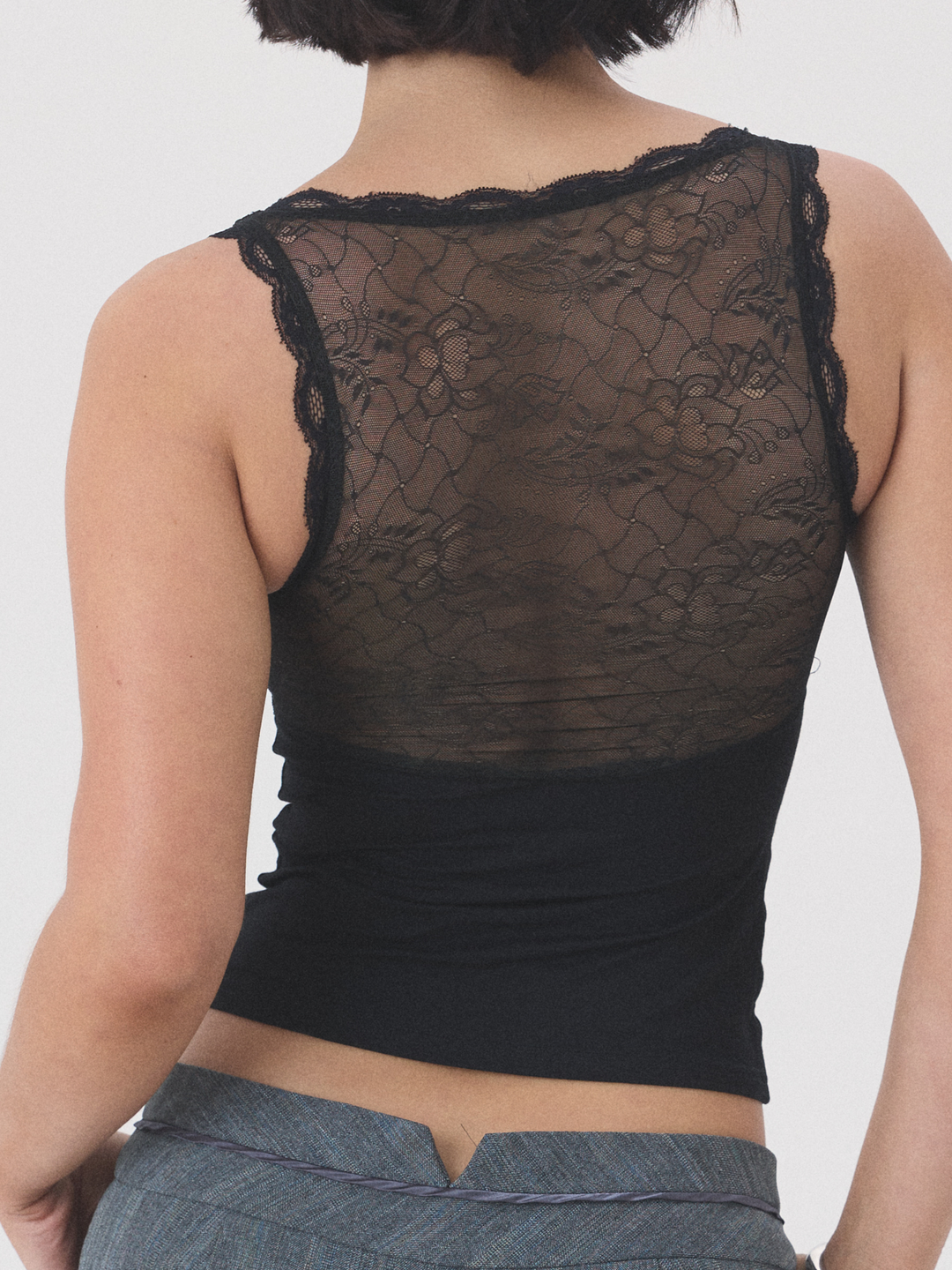 Lace V-Neck Tank