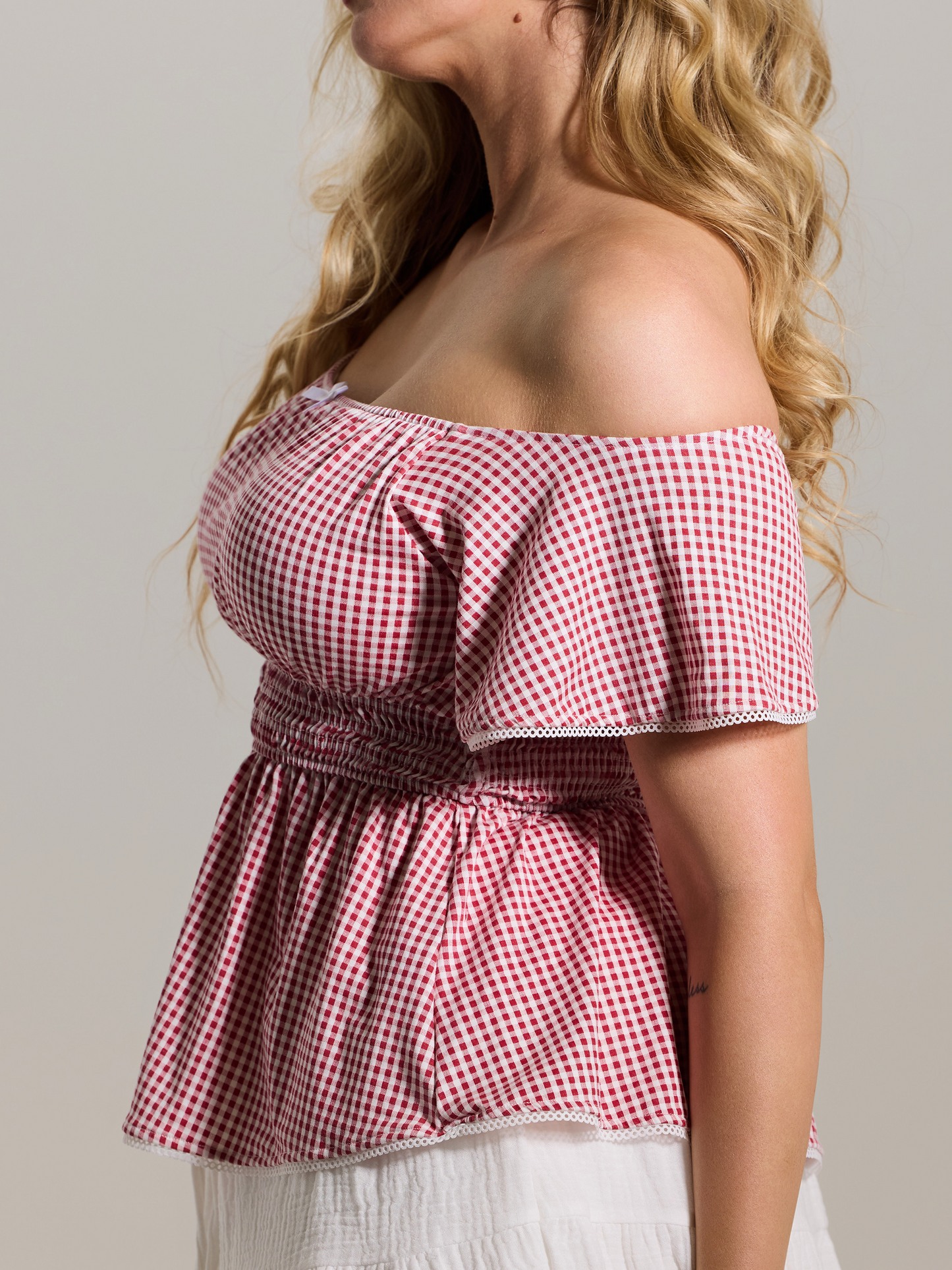 Red and White Gingham