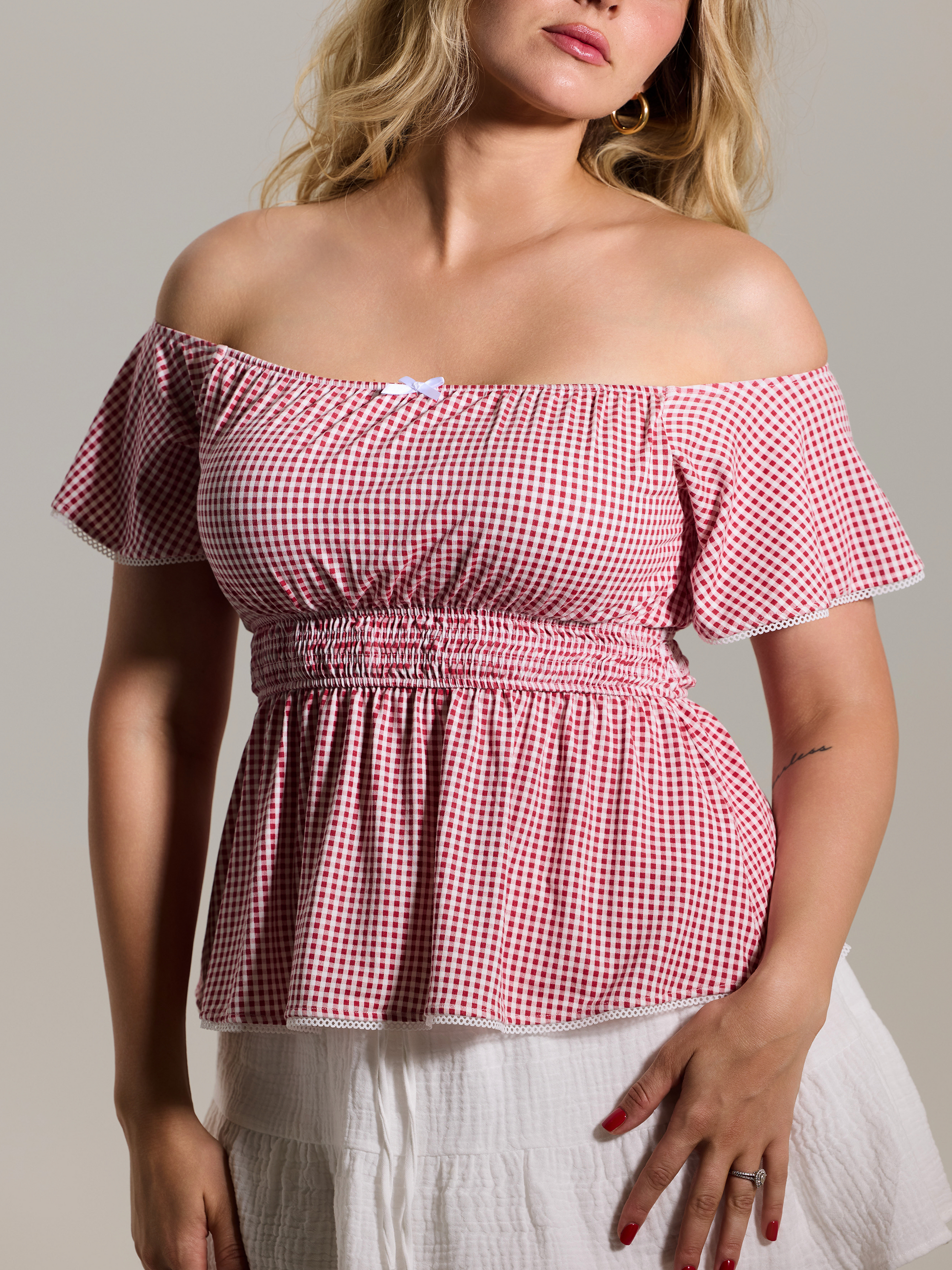 Red and White Gingham