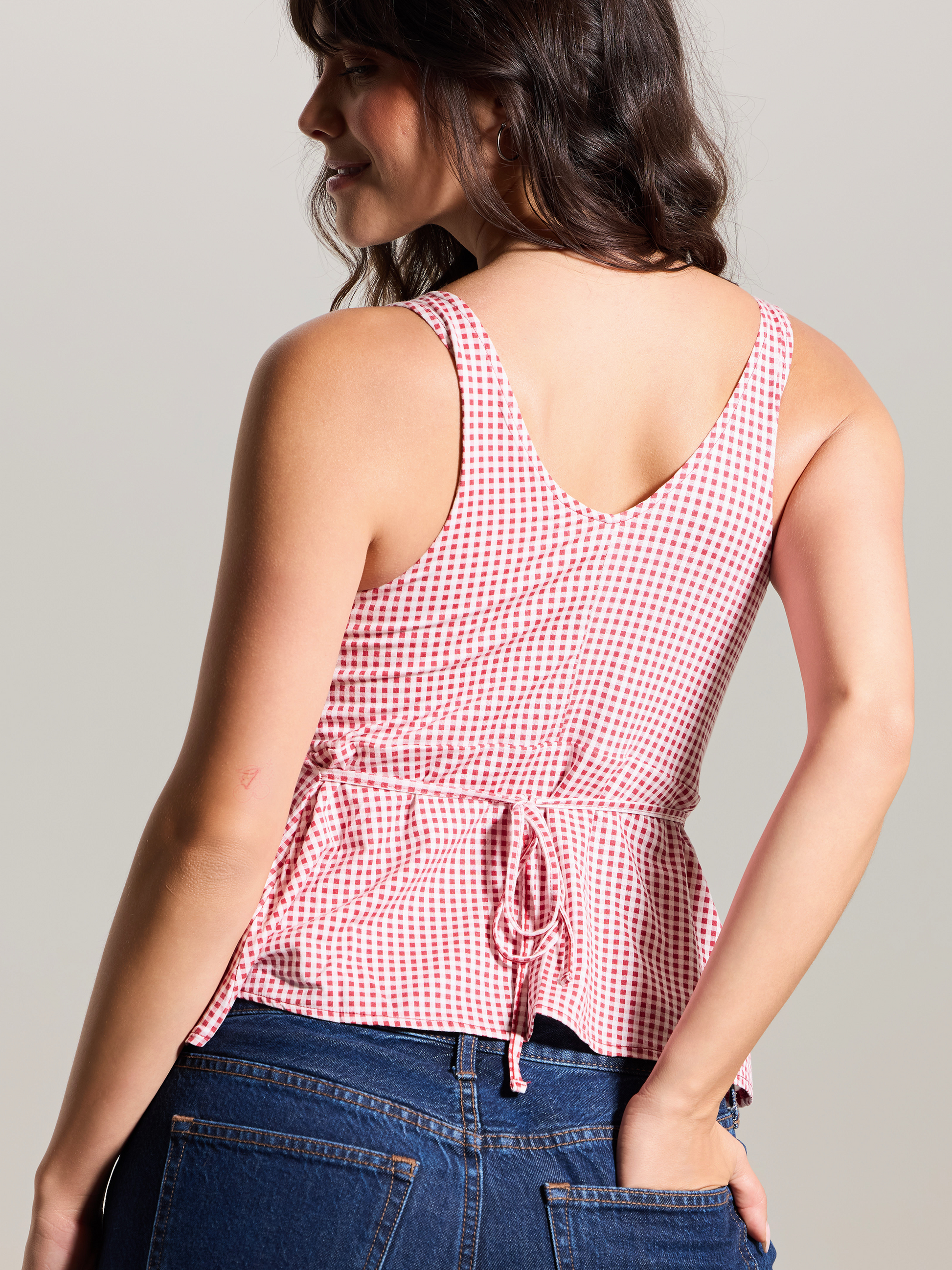 Red and White Gingham
