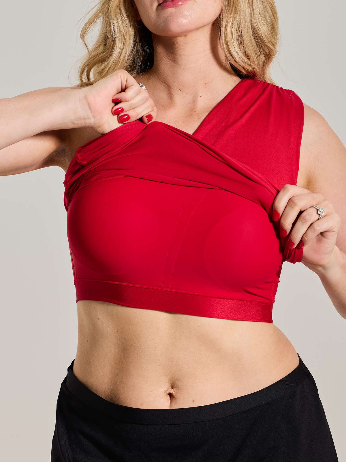 Ruched One Shoulder – Klassy Network