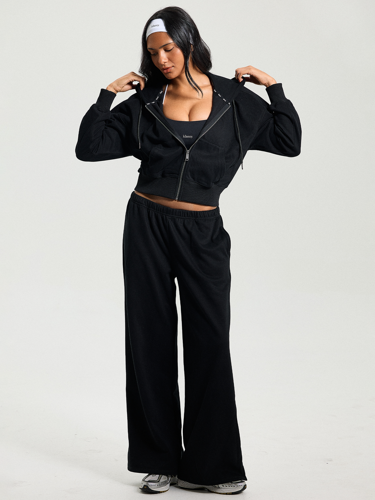 Lightweight Zip Hoodie – Klassy Network