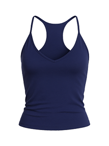 Strappy V-Neck Racerback