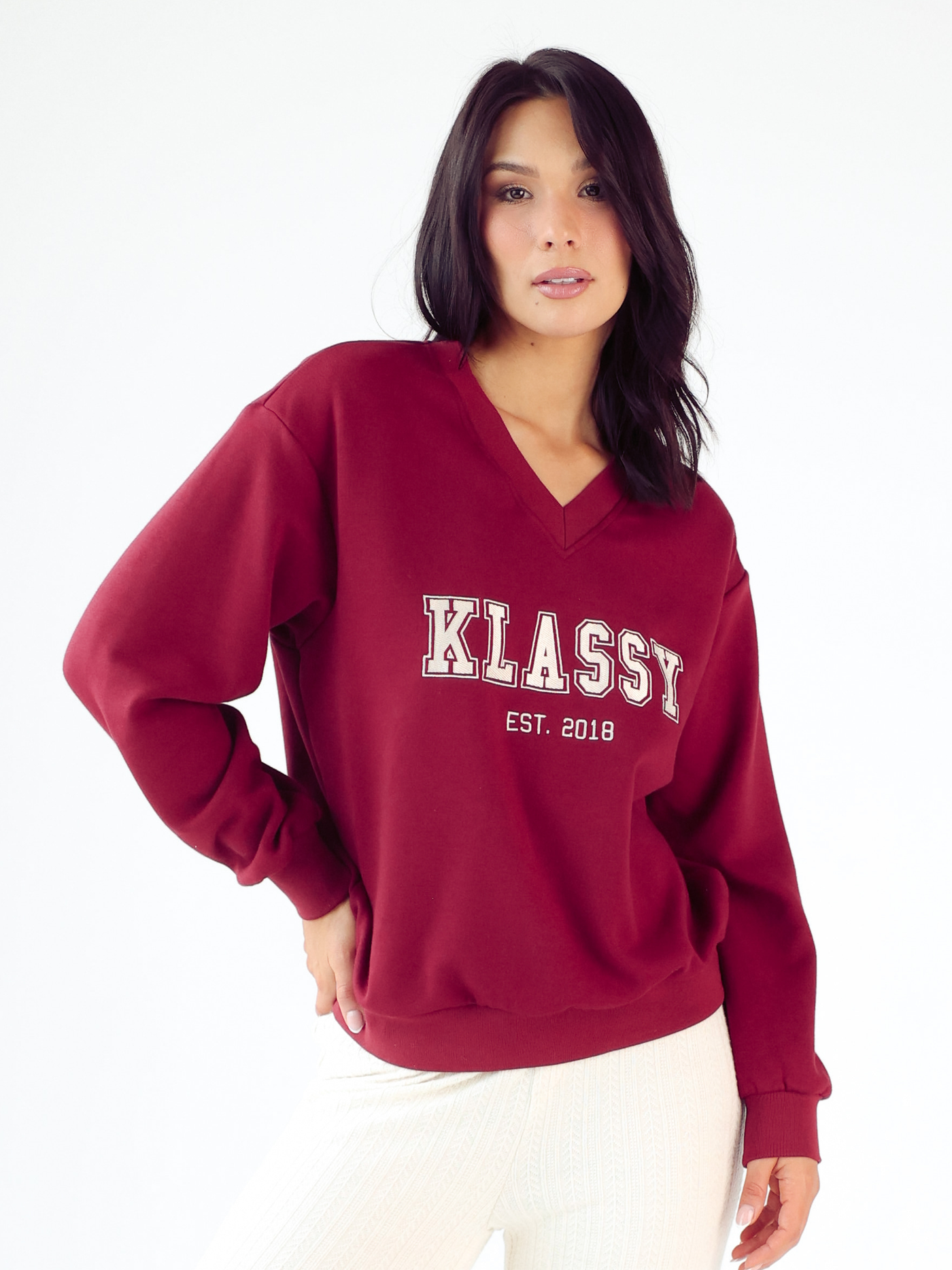 Klassy Varsity Sweater
