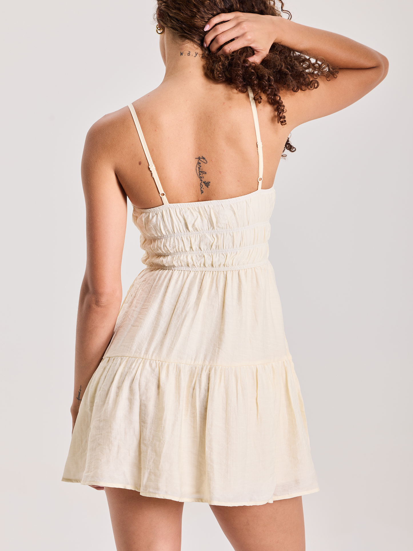 Milkmaid Cami Mini Dress Daffodil / S