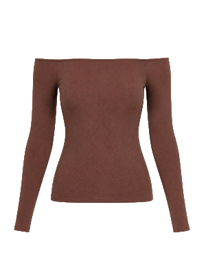 Ribbed Off The Shoulder