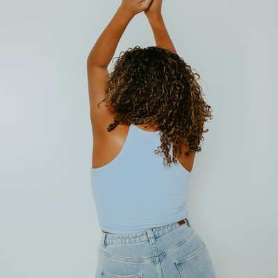 High Neck Brami (Crop)