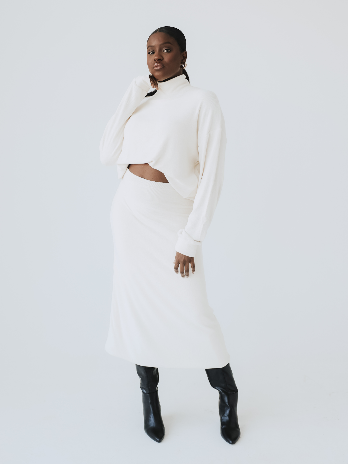 Sweater Midi Skirt