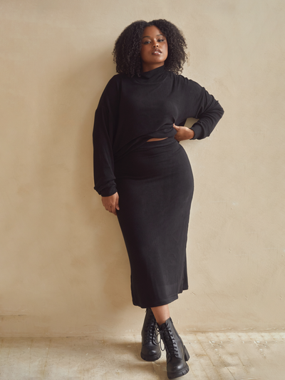 Sweater Midi Skirt